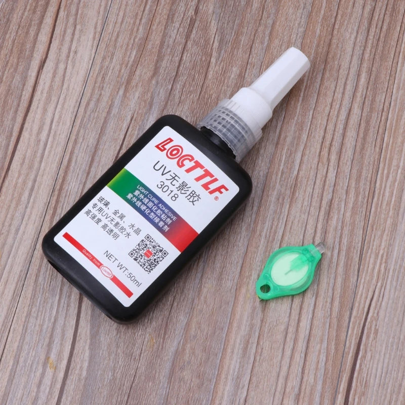 50ML UV Curing Adhesive with UV Light Glass Bonding Glue