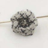 50MM 20Pcs Camellia Flower Art Cloth Findings & Garment Accessories
