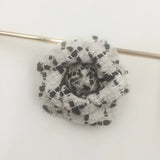 50MM 20Pcs Camellia Flower Art Cloth Findings & Garment Accessories