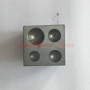 50MM Steel Dapping Block Square Polished Jewelry Making Ring Tool