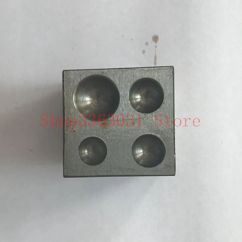 50MM Steel Dapping Block Square Polished Jewelry Making Ring Tool
