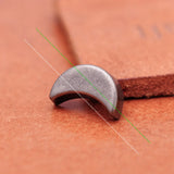 50PC Antique Silver Moon Shape Concho Rivet Stud for Leathercraft