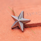 50PC 18mm Star Rivet Stud Leathercraft Hardware Concho Rivetback
