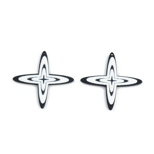 50PC Irregular Shape Earring Connectors for DIY Pendant Jewelry