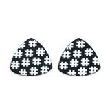 50PC Irregular Shape Earring Connectors for DIY Pendant Jewelry