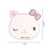 50PC5 Cardboard Hair Accessories Headwear Powder Cat Hair Rope Rubber Band