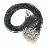 50PCS 1.5mm Braided Necklace Lobster Buckle Chain