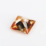 50PCS Champagne CZ Loose Stones 1.5x1.5~15x15mm AAAAA Quality for DIY Jewelry