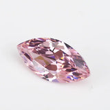 50PCS Marquise Shape Loose CZ Stone Pink AAAAA Cubic Zirconia Synthetic Stone