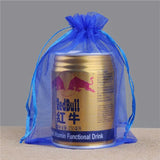 50PCS 13x18cm Drawstring Organza Bags Party Candy Wedding Bags Pouches