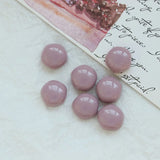 50PCS 15mm Chunky Irregular Round Beads for DIY Earrings Cell Phone Jewelry