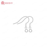 50PCS 15x18MM Earring Hook with Beads High Diy Jewelry Accessories