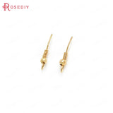 50PCS 15x18MM Earring Hook with Beads High Diy Jewelry Accessories