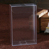 50PCS 3*5*8cm Clear PVC Boxes for Food/Jewelry/Candy/Gift/Cosmetics