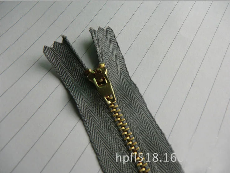 50PCS 3# Metal Zippers for Sewing Jeans