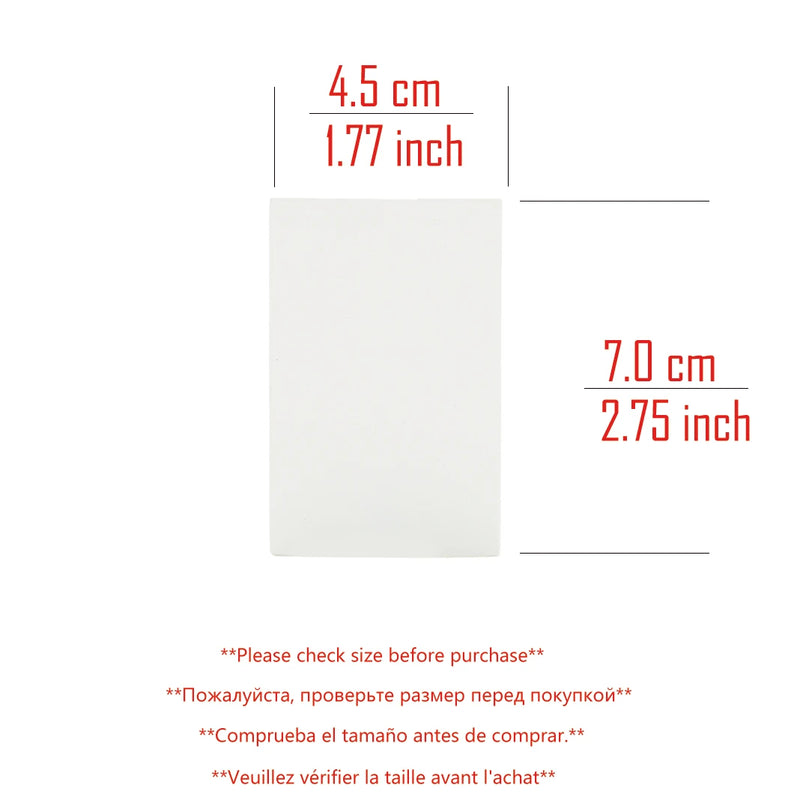 50PCS 350GSM Blank Brown Jewelry Display Cards for Earring Necklace DIY