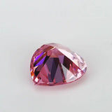 50PCS 3-15mm Heart Shape Loose CZ Pink AAAAA Stone for Jewelry DIY