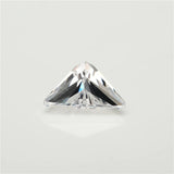 50PCS Triangle Shape Loose CZ Stone AAAAA Cubic Zirconia Gems Stone