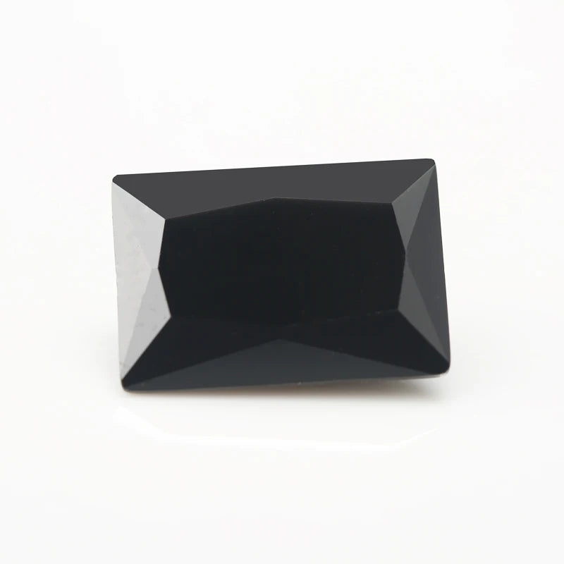 50PCS Princess Cut CZ Stone Synthetic Gems Cubic Zirconia DIY Jewelry