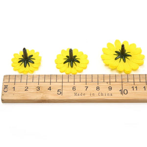 50PCS Artificial Sunflower Head Chrysanthemum DIY Home Decoration