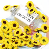 50PCS Artificial Sunflower Head Chrysanthemum DIY Home Decoration