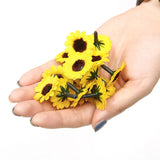 50PCS Artificial Sunflower Head Chrysanthemum DIY Home Decoration