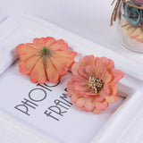 50PCS Artificial Chrysanthemum Head Silk Flower Decoration