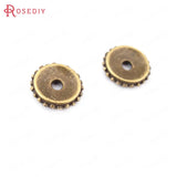 50PCS Antique Alloy Spacer Beads Diy Jewelry Findings Accessories