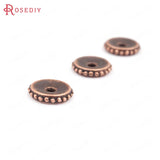 50PCS Antique Alloy Spacer Beads Diy Jewelry Findings Accessories
