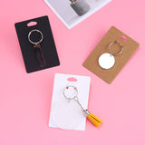 50PCS 6x9cm Blank Craft Paper Cards For Jewelry Display Small Business DIY