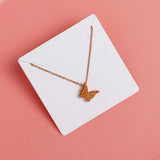 50PCS Brown Necklace Stud Earrings Holder Jewelry Cardboard Display Card 7x7cm
