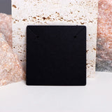 50PCS Brown Necklace Stud Earrings Holder Jewelry Cardboard Display Card 7x7cm