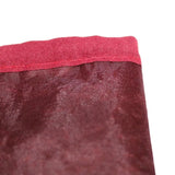 50PCS Dark Red Velvet Drawstring Jewelry Gift Bags 7x9CM