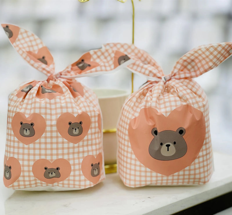 50PCS Candy Cookies Gift Packaging Bags Snack Biscuit Wedding Birthday Party Bag