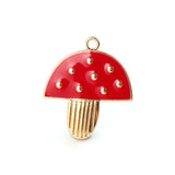 50PCS Christmas Oil Drop Alloy Pendant Keychain Necklace Bracelet Accessories