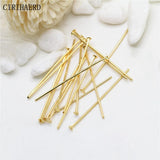 50PCS DIY Jewelry Accessories Flat Pins Earrings Making Components Lot