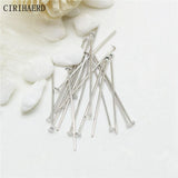 50PCS DIY Jewelry Accessories Flat Pins Earrings Making Components Lot