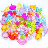 50PCS DIY Acrylic Beads Cartoon Animal Accessories Jewelry Making