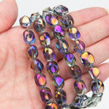 50PCS Irregular Glass Beads Charms for Jewelry Making DIY
