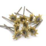 50PCS Jewelry Polishing Brush Wheel with 2.35mm Shank