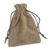 50PCS Jute Bag Vintage Burlap Sack Jewelry Packaging Pouch Wedding Candy