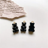 50PCS Korea Resin Candy Bear DIY Jewelry Set