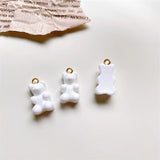 50PCS Korea Resin Candy Bear DIY Jewelry Set
