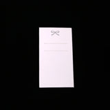 50PCS Hairpin Packaging Paper Card Rectangle Display Cardboard Accessory