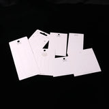 50PCS Hairpin Packaging Paper Card Rectangle Display Cardboard Accessory
