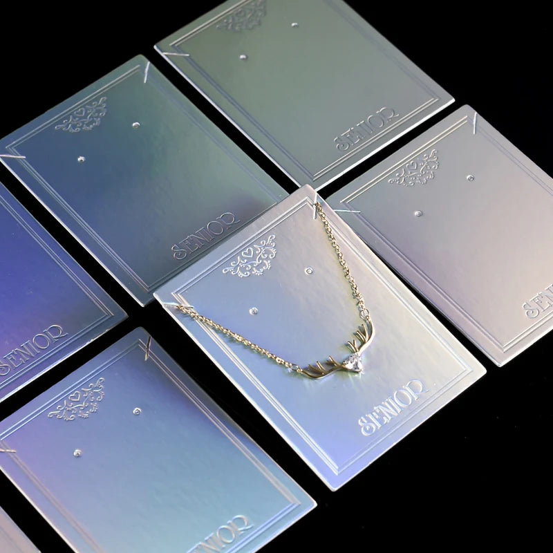 50PCS/LOT High Quality Necklace Earrings Display Cards Packaging