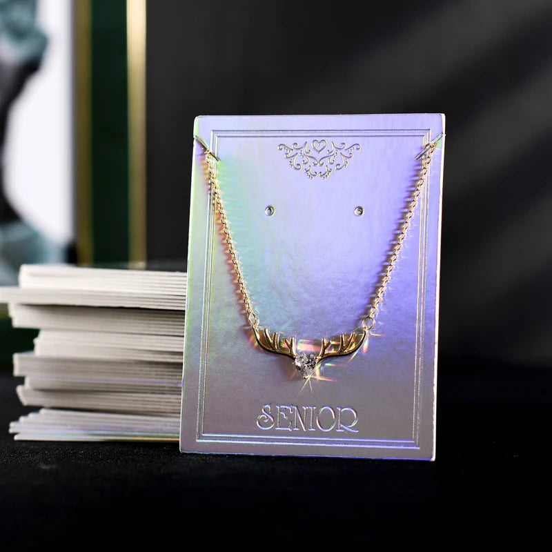50PCS/LOT High Quality Necklace Earrings Display Cards Packaging