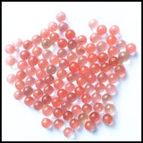 50PCS 8mm Loose Gem Stone Round Ball Natural Beads Jewelry Accesory