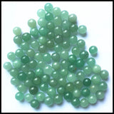 50PCS 8mm Loose Gem Stone Round Ball Natural Beads Jewelry Accesory