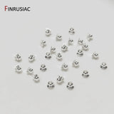50PCS 14K/18K Plated Brass Flower Bead Caps for DIY Jewelry Making